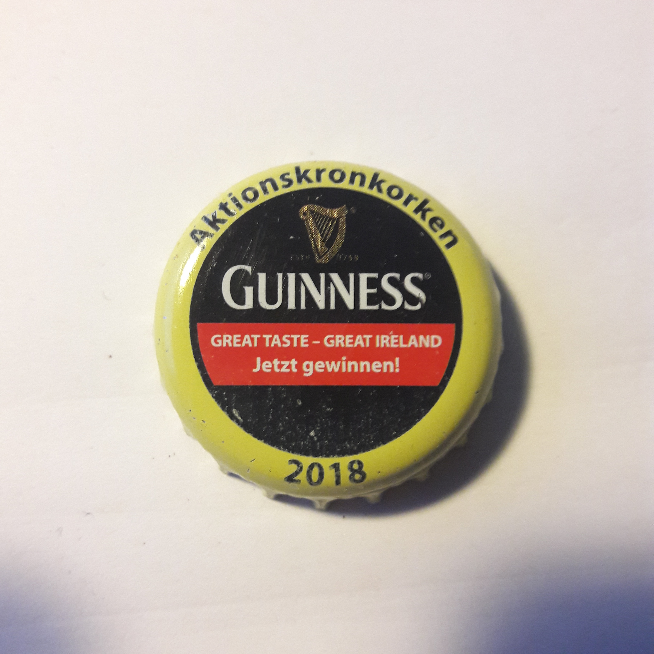 Guiness Aktion 2018